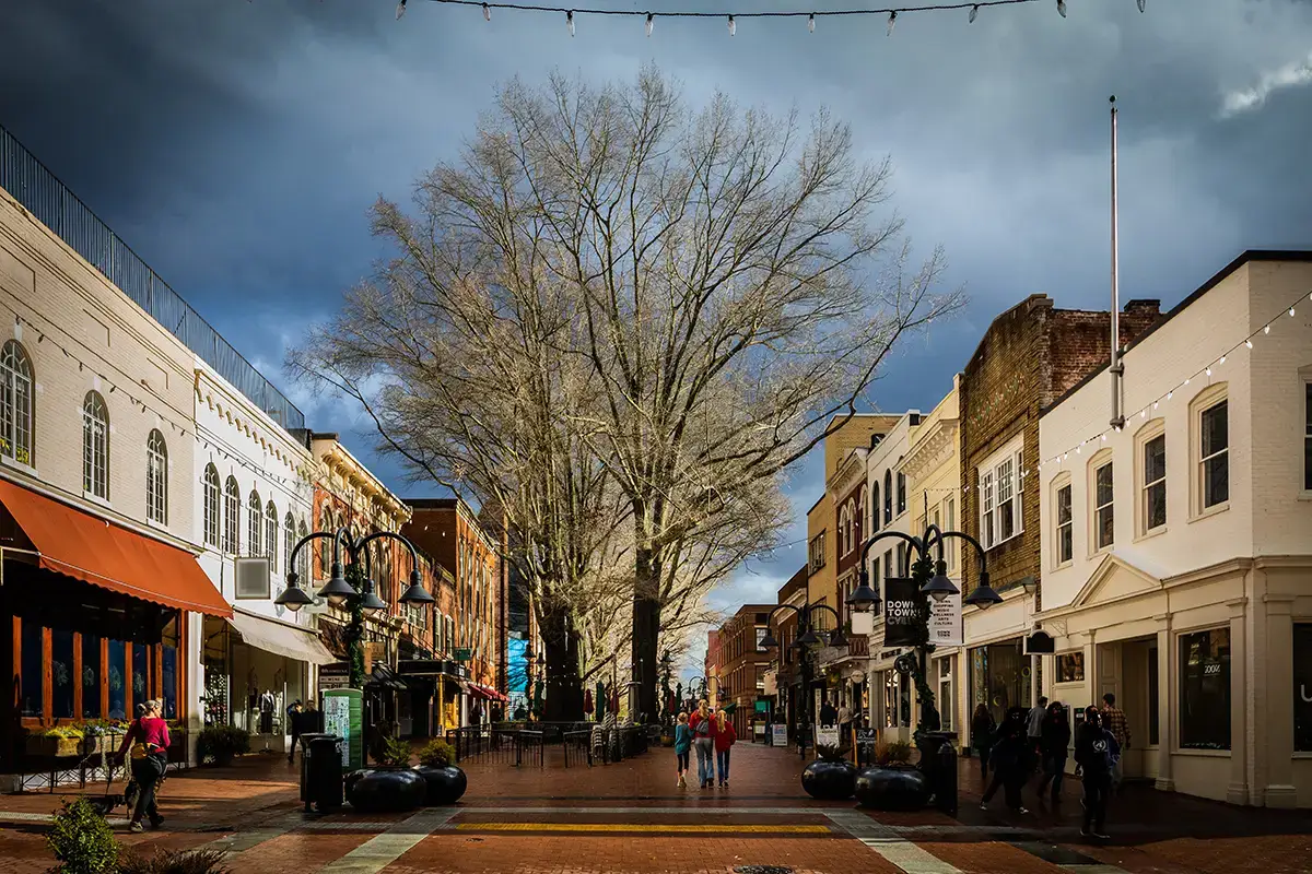 Downtown Charlottesville