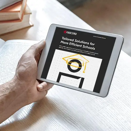 Kyocera, Industry Solutions, Education, Vertical Market, SVOE