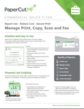 Papercut, Mf, Commercial, SVOE
