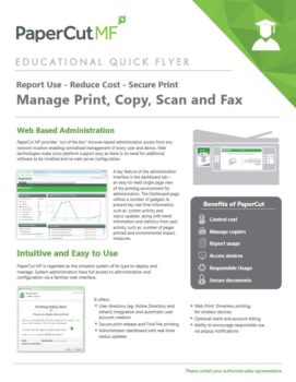 Papercut, Mf, Education Flyer, SVOE